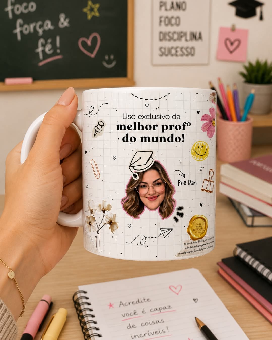Caneca alça simples 